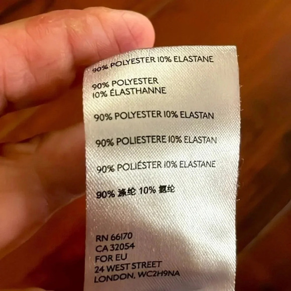 Anthropologie faux suede leggings Maroon Burgundy Ankle zip Size 32 Pull on - Picture 10 of 11